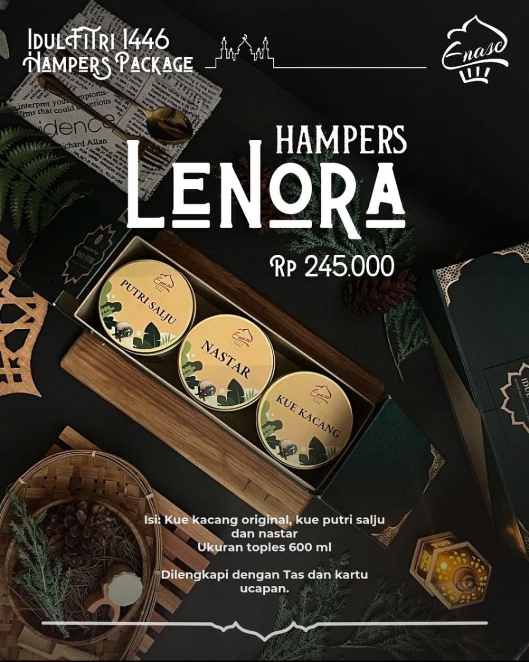 Contoh Hampers Enase Cakery