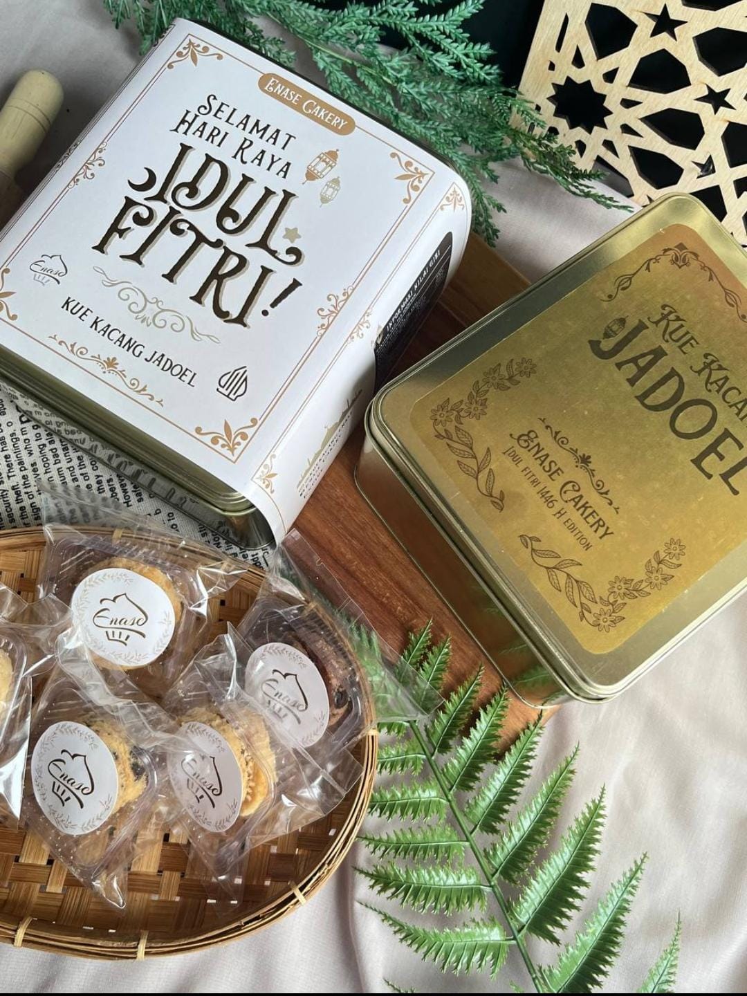 Contoh Hampers Lebaran Enase Cakery